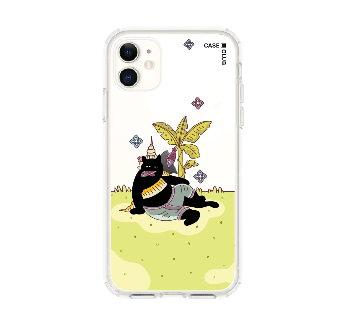 เคสใส iphone 11 นางแมวตานี